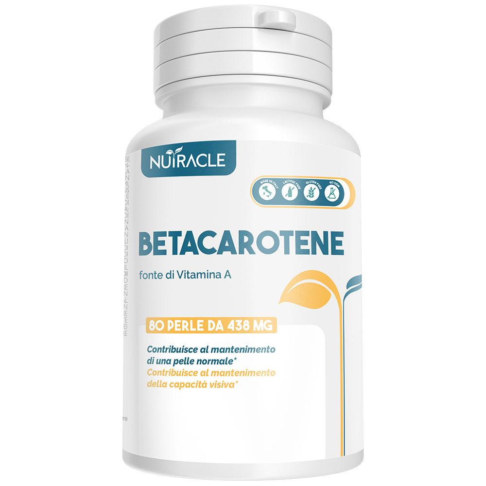 Nutracle Betacarotene 80 Perle - Integratore Per La Pelle