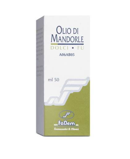Fadem Olio Mandorle Dolci Emolliente Pelle 50 ml