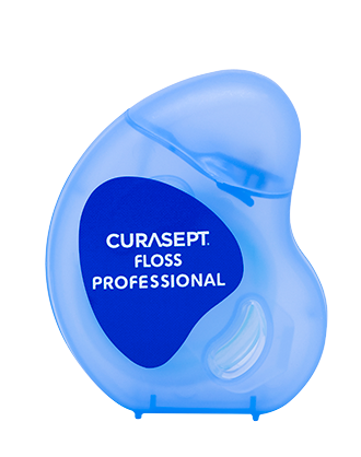 Curasept Floss Professional Filo Interdentale con Passafilo e Spugna 50 m