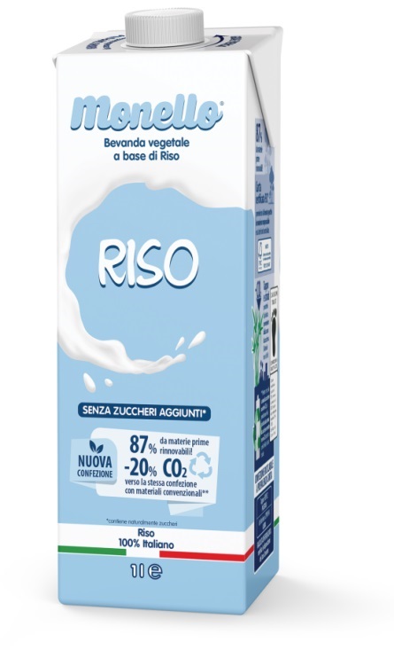 MONELLO RISO BEVANDA VEG 1L