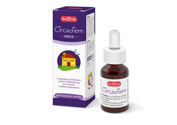 Buona Circadiem Integratore di melatonina in gocce per bambini 20 ml