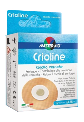 Crioline Cerotti Ipoallergenico Per Verruche 12 Pezzi