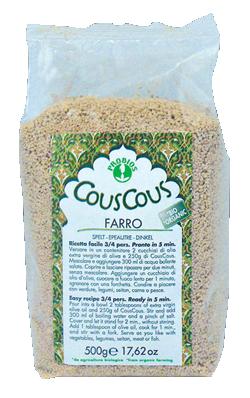 COUS COUS INTEGRALE DI FARRO 500 G