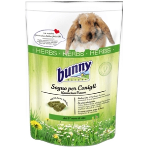BUNNY MANGIME CONIGLI SOGNO HERBS 600GR