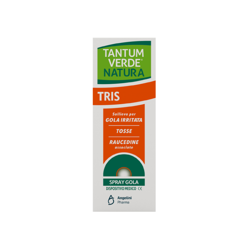 Tantum Verde Natura Tris - Spray Per Tosse E Mal Di Gola 15 ml