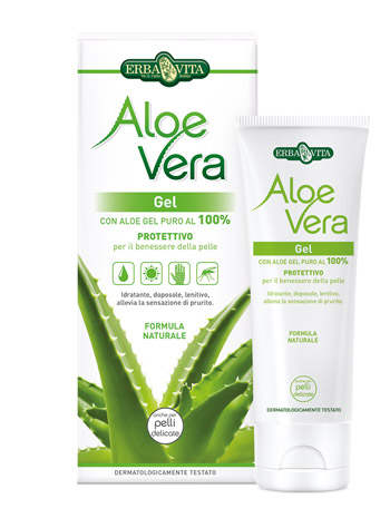 Erba Vita Aloe Vera Crema 3 in 1 Viso, Mani, Corpo 200 ml