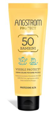 Angstrom Kids Visible Protect Crema Solare Per Bimbi Piccoli SPF 50+ Protezione Molto Alta 125 ml
