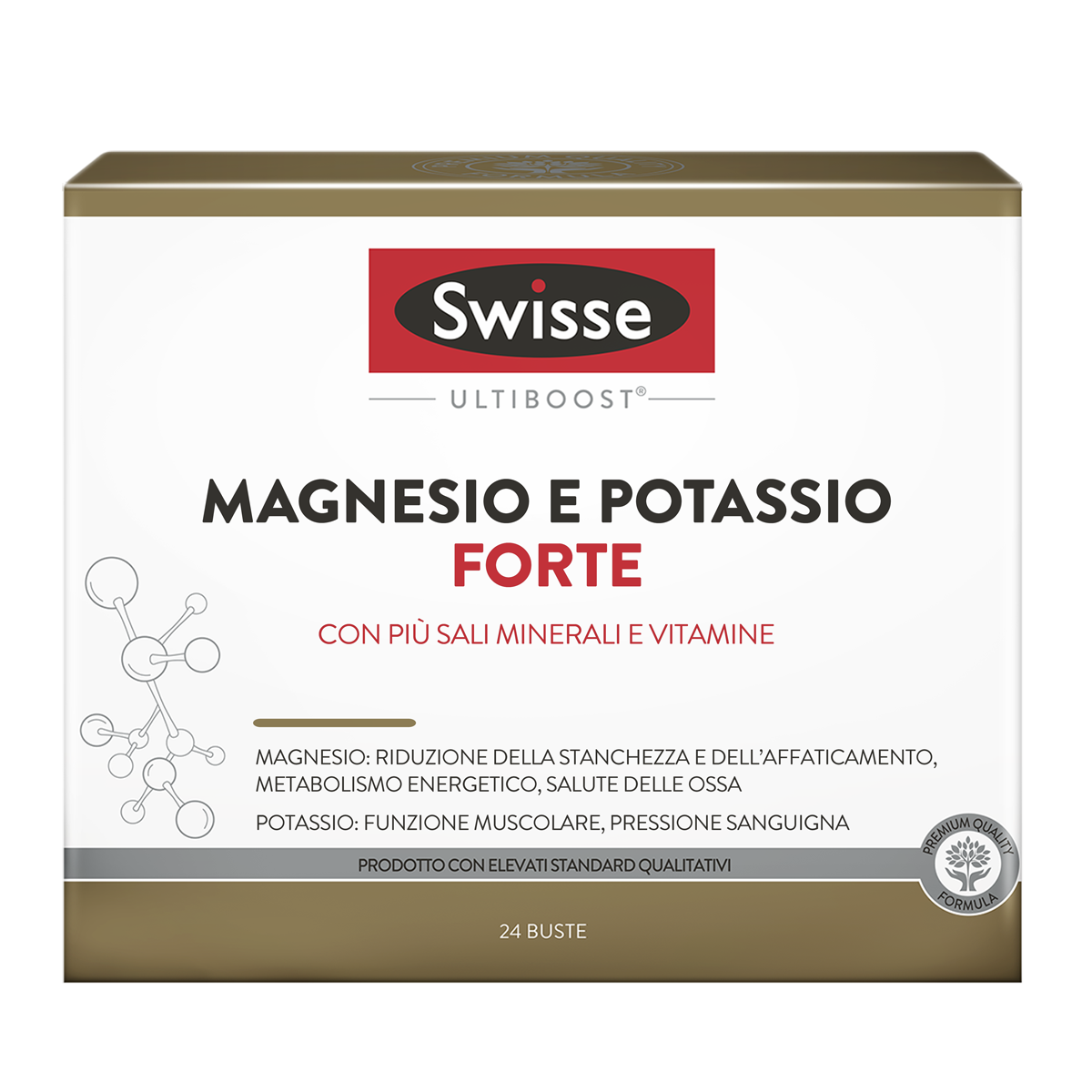 Swisse Integratore Magnesio e Potassio Forte 24Bustine