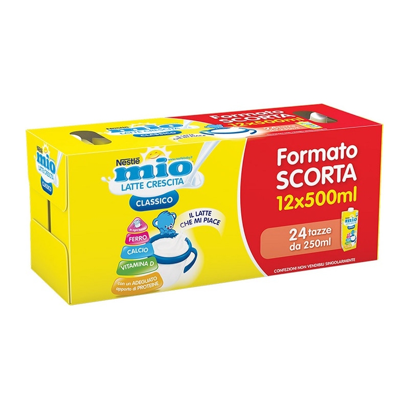 NESTLE MIO LATTE PER LA CRESCITA PROMO 10+2 OMAGGIO X 500ML