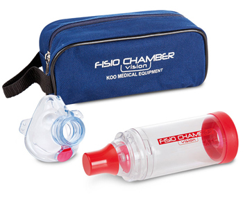 FisioChamber Vision Pediatric Camera di Inalazione Con Valvola e Maschera Bambini 3-6 Anni