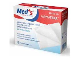 Med's Farmatexa Compresse Di Garza Sterile 36x40 cm 12 Buste Singole