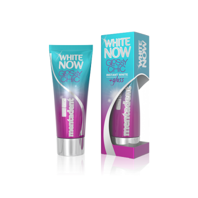 Mentadent White Now Glossy Dentifricio 50 ml