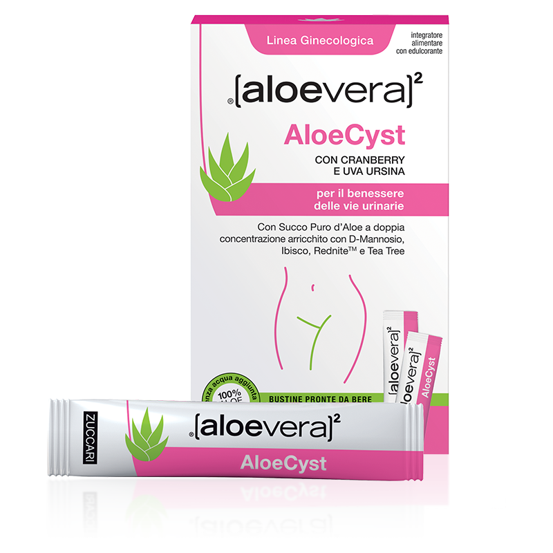 Zuccari [Aloevera]2 AloeCyst benessere delle vie urinarie 15 stick