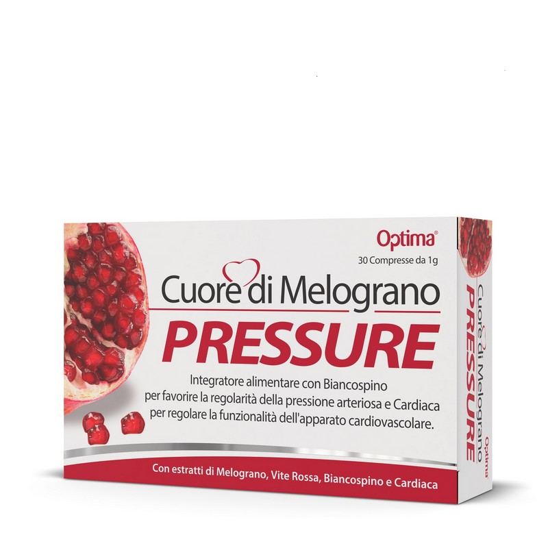 Optima Cuore Di Melograno Pressure Integratore Per il Cuore 30 Compresse