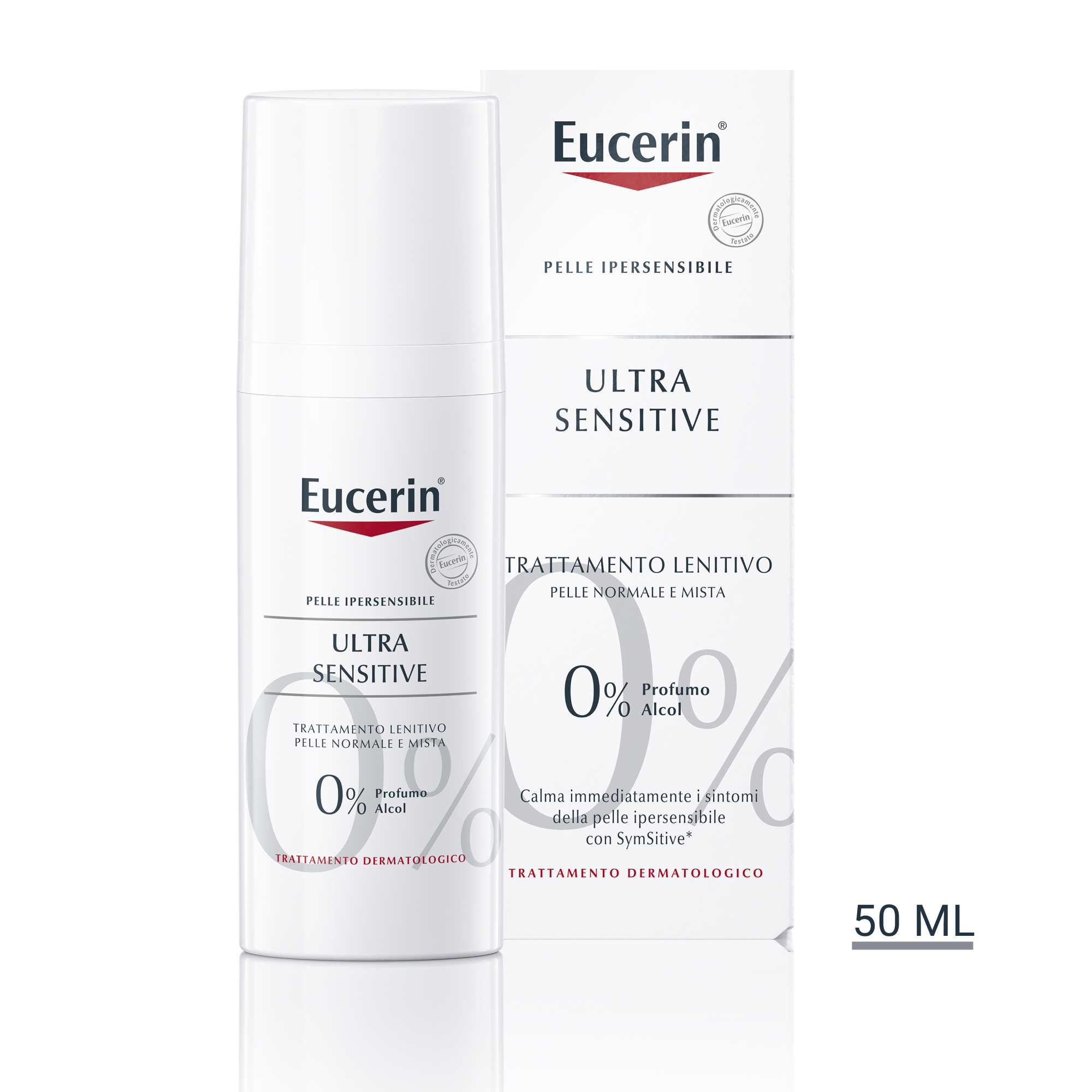 Eucerin UltraSensitive Trattamento Lenitivo Pelle Normale Mista 50 ml