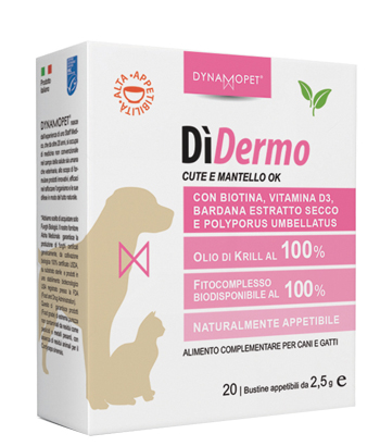 DìDermo Integratore Per Cani 20 Bustine 2,5 ml