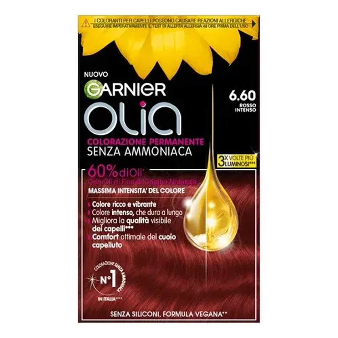 Garnier Olia Colorazione Capelli 6.60 Rosso Intenso