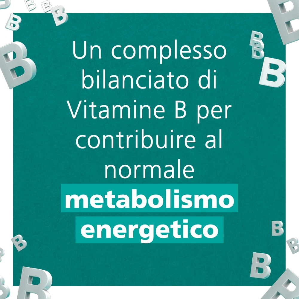 Be-Total Integratore Alimentare Vitamina B Vitamina B12 Acido Folico Energia per Adulti 60 Cpr