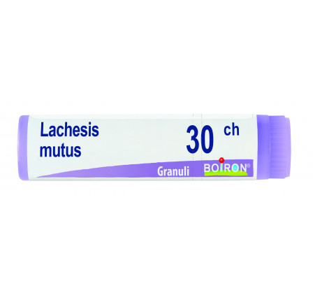Boiron Lachesis Mutus 30CH Globuli Tubo