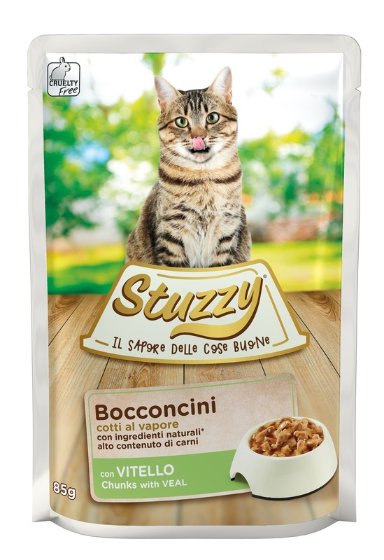 STUZZY CAT BOCCONC VITELLO 85G
