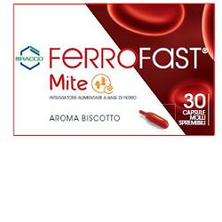 Ferrofast Mite Integratore Di Ferro Bambini 30 Capsule Molli Spremibili
