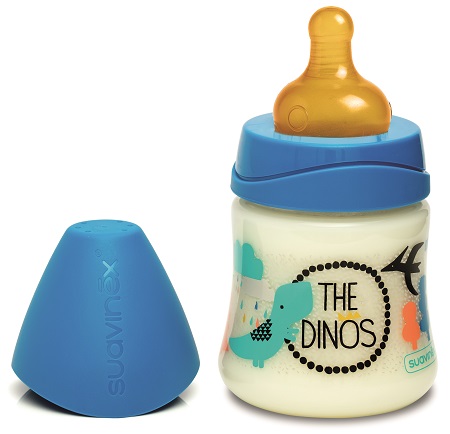 SUAVINEX BIB 3P L 150ML DIN BL