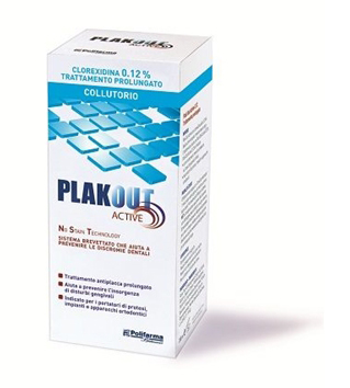 Plak Out  0,12% Clorexidina Soluzione Orale Disinfettante 150 ml