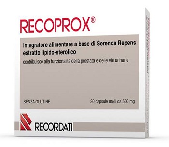 Recoprox Integratore Prostata e Vie Urinarie 30 Capsule Molli