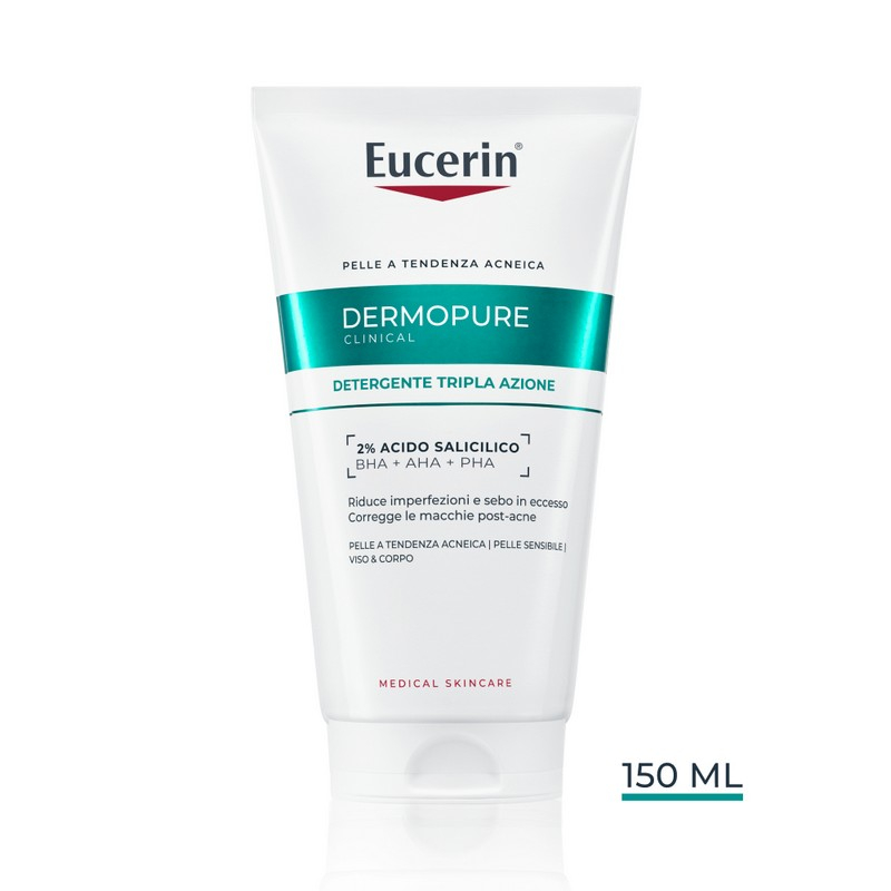 EUCERIN DC DET TRIPLA AZ 150ML
