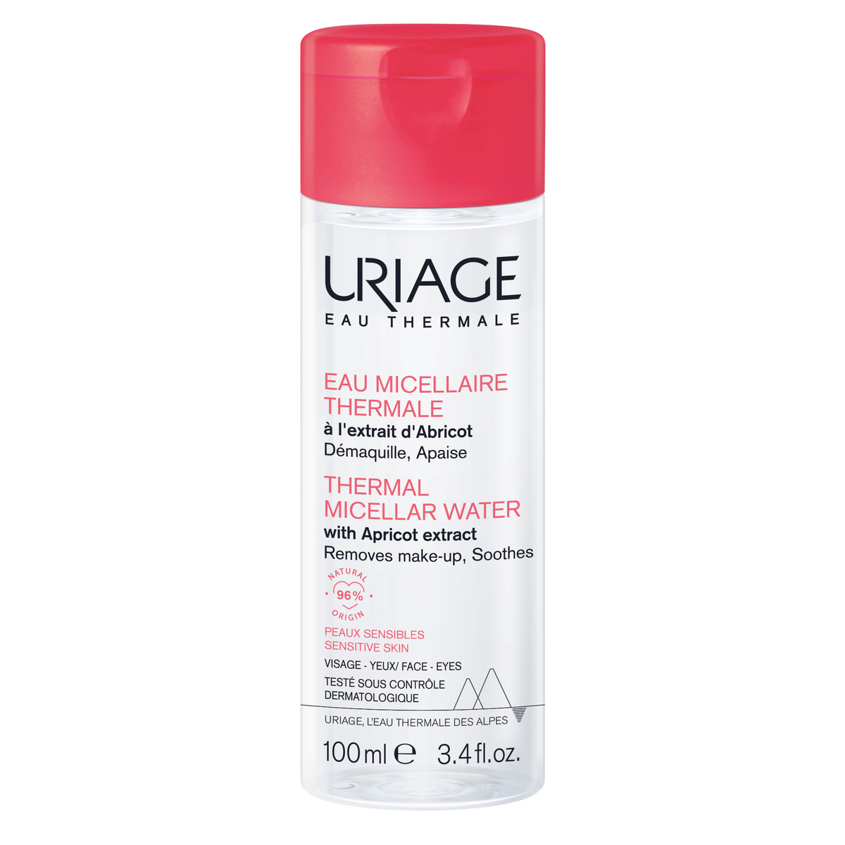 Uriage Eau Thermale - Acqua Micellare Termale Per Pelli Sensibile 100 ml