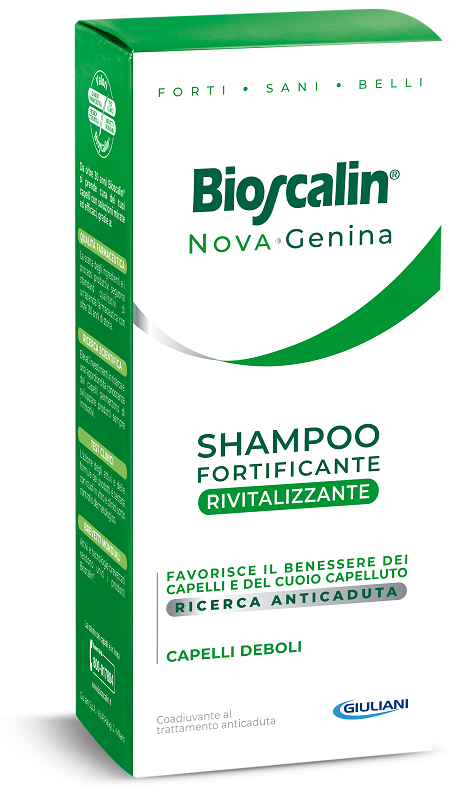 BIOSCALIN NovaGenina  SHAMPOO FORTIFICANTE RIVITALIZZANTE  200ml