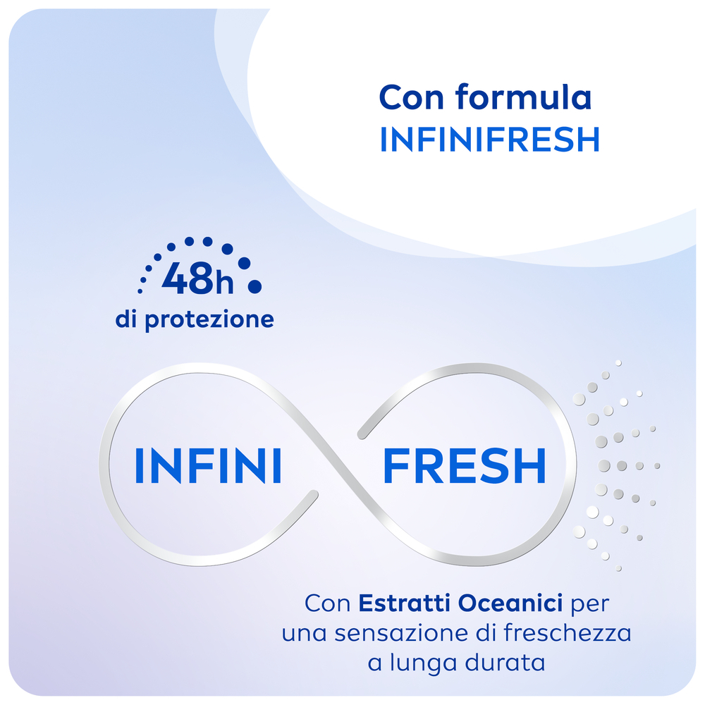 Nivea Fresh Natural Deodorante Spray 150 ml, Deodorante antitraspirante per una protezione 48h