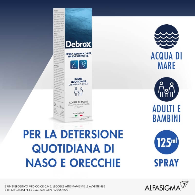 DEBROX SPRAY NASO ORECCHIE