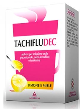 Tachifludec -  Gusto Limone E Miele - 16 Bustine