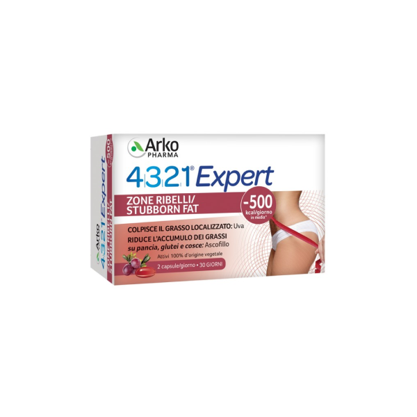 Arkopharma 4321 Expert Integratore Snellente 60 capsule