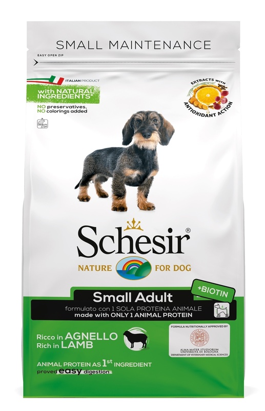 SCHESIR DOG MANT AGNELLO S 2KG