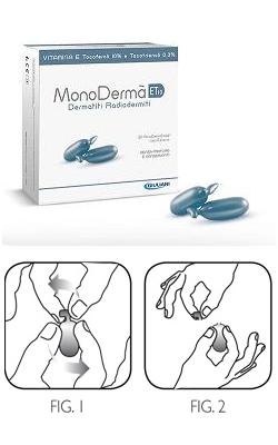 MonoDermà ET10 Dermatiti Radiodermiti Trattamento Antiossidante 20 Capsule Vegetali