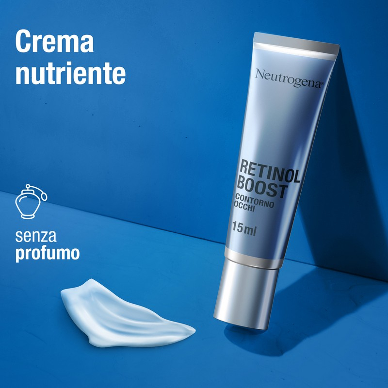 Neutrogena Retinol Boost Crema Contorno Occhi con Retinolo Puro e Acido Ialuronico - 15ml