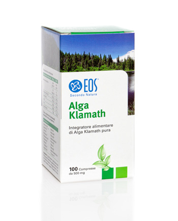 Alga Klamath Integratore Pulizia Ossigenazione Sangue 100 Compresse