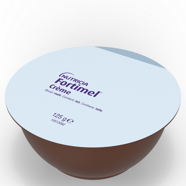 Nutricia Fortimel Creme, Gusto Cioccolato, Ipercalorico e Iperproteico, 4x125ml