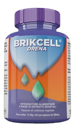 Brikcell Drena Integratore Drenante 30 Capsule