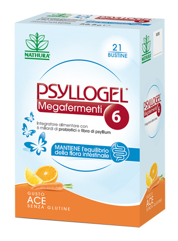 PSYLLOGEL MEGAFERMENTI 6 ACE 21 buste