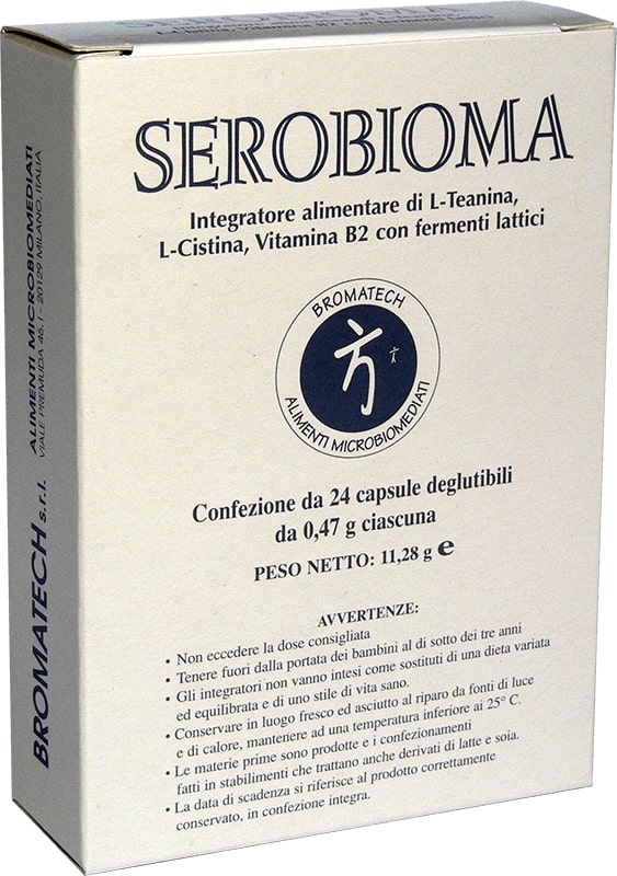 Serobioma - Integratore di Fermenti Lattici - 24 Capsule