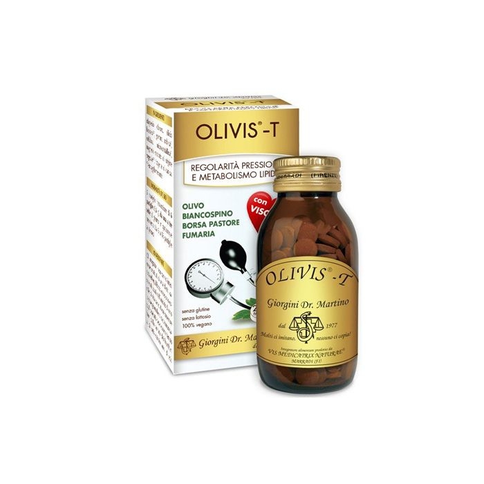 Dr. Giorgini Olivis T Integratore Per Pressione Sanguigna 225 Pastiglie