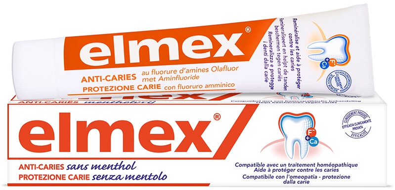 Elmex  Senza Mentolo Dentifricio Anti-placca 75 ml