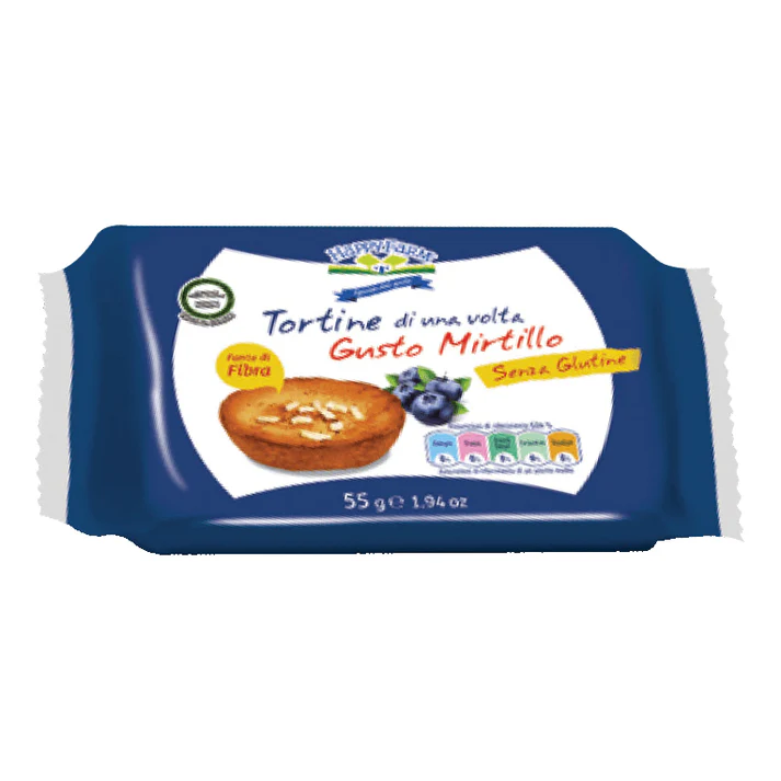 Happy Farm Tortine Mirtillo 55 G