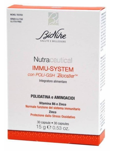 Bionike Nutraceutical Immu-System Integratore Difese Immunitarie 30 Capsule