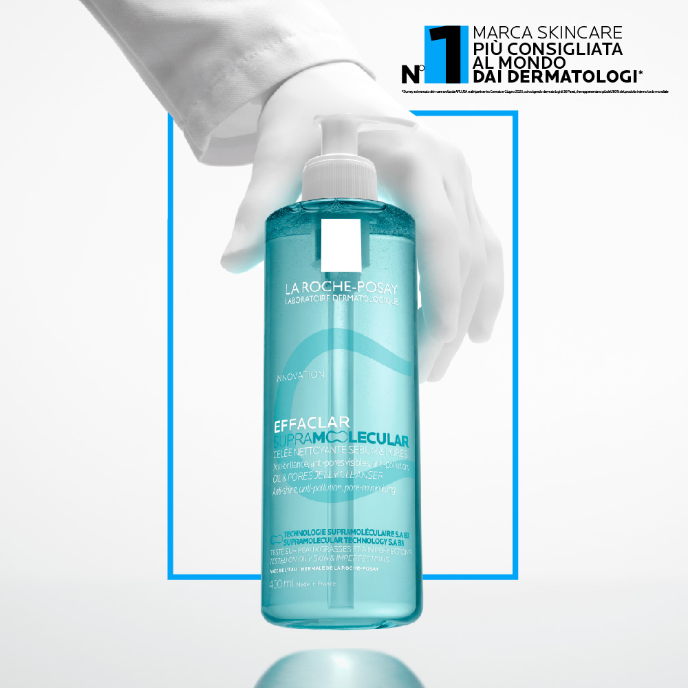 La Roche-Posay Effaclar - Gel Detergente Purificante Per Pelle Grassa 400 ml