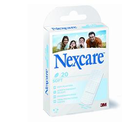 Nexcare Soft Active Cerotti Preparati Delicati 25x72 mm 20 Pezzi