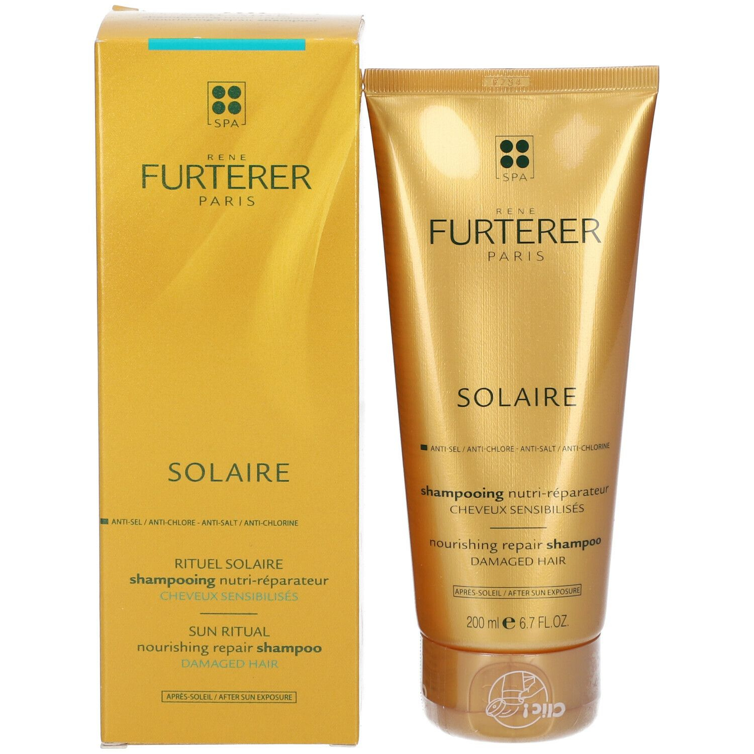 Rene Furterer Solaire Shampoo Nutri-Riparatore Doposole 200 ml